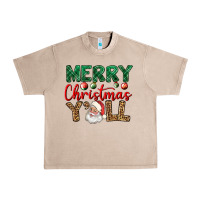 French Oak merry christmas y'all Urban Heavy Tee - BundleAndBundleShop