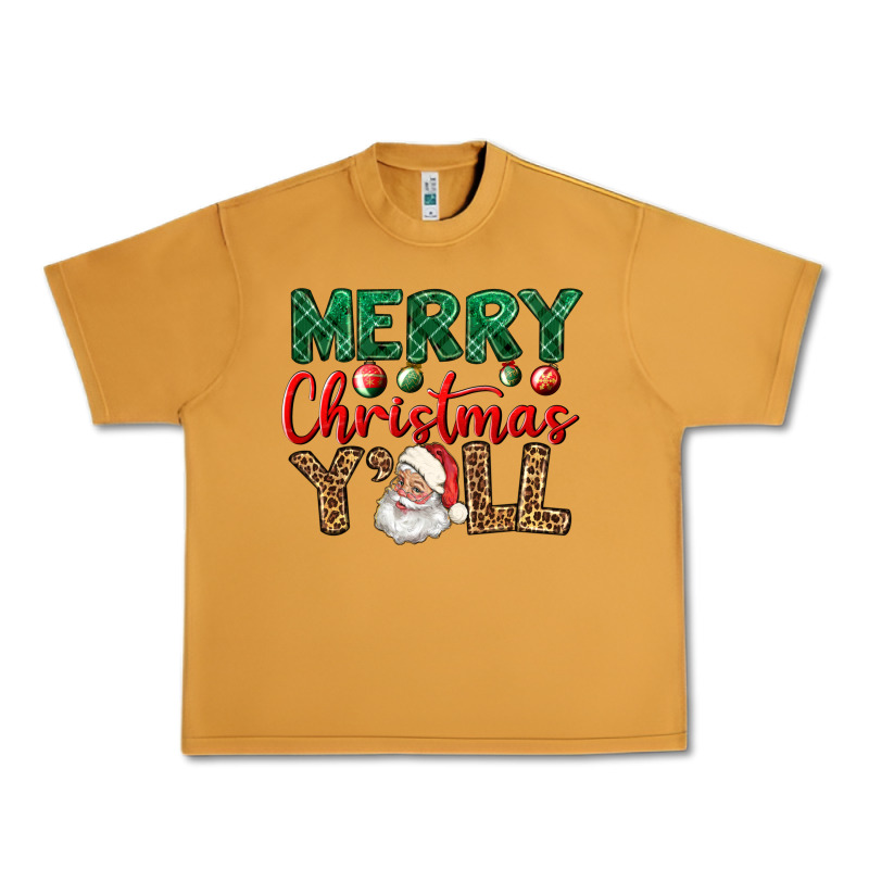 Merry Christmas Y'all Urban Heavy Tee by BundleAndBundleShop | Teevron