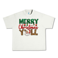 Pistachio merry christmas y'all Urban Heavy Tee - BundleAndBundleShop