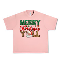 Salmon merry christmas y'all Urban Heavy Tee - BundleAndBundleShop