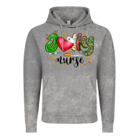 Cloud Rock Jolly Nurse Black Vintage Hoodie - CowhideDigitalArt