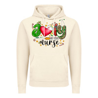 Vintage Artic Jolly Nurse Black Vintage Hoodie - CowhideDigitalArt
