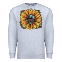 Heather Grey Shine Brighter Premium Sweatshirt - JahusDesignShop