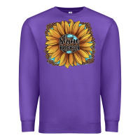 Purple Shine Brighter Premium Sweatshirt - JahusDesignShop