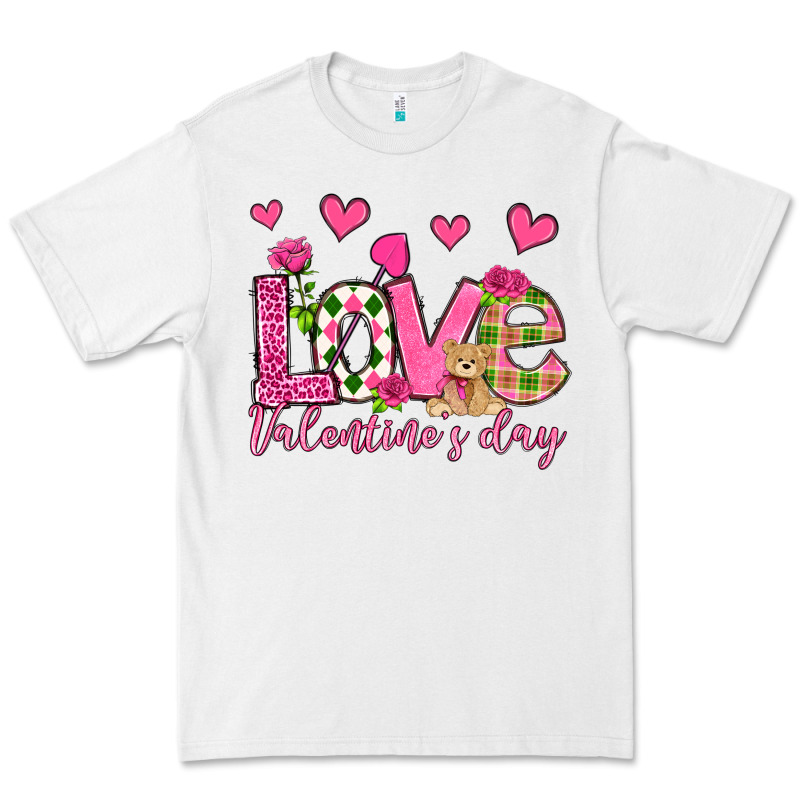 Love Valentine's Day Olivia Premium Tee by OliviaCreatesArt | Teevron