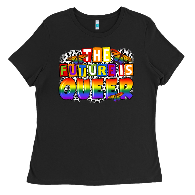 The Future Is Queer Ladies Tee by FaDigitalArtStudio | Teevron
