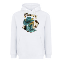 White howdy Heavyweight Hoodie - JahusDesignShop