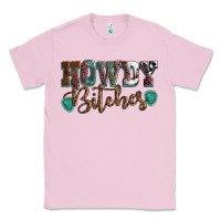 Bubblegum Pink Howdy bitches mother's day Classic Tee - HowdyJamesFarm
