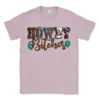 Lilac Howdy bitches mother's day Classic Tee - HowdyJamesFarm