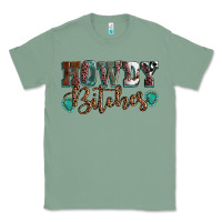 Sage Howdy bitches mother's day Classic Tee - HowdyJamesFarm