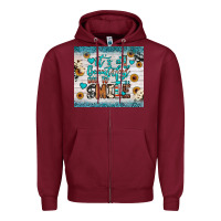 Burgundy it’s a beautiful day to smile Zipper Hoodie - JahusDesignShop