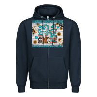 Navy it’s a beautiful day to smile Zipper Hoodie - JahusDesignShop