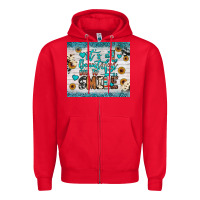 Red it’s a beautiful day to smile Zipper Hoodie - JahusDesignShop