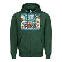 Sports Green it’s a beautiful day to smile Zipper Hoodie - JahusDesignShop