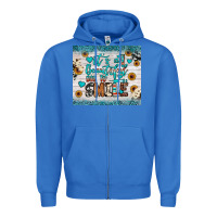 True Royal it’s a beautiful day to smile Zipper Hoodie - JahusDesignShop