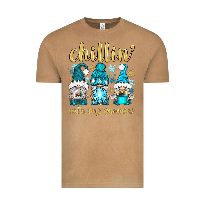 Chillin' With My Gnomies Vintage Tee by BundleAndBundleShop | Teevron