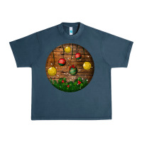 Midnight Navy christmas Urban Heavy Tee - BundleAndBundleShop