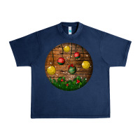Navy christmas Urban Heavy Tee - BundleAndBundleShop