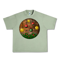 Oil Green christmas Urban Heavy Tee - BundleAndBundleShop