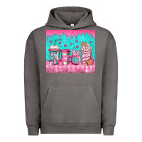 Pigment Tornado pink christmas coffee Urban Hoodie - Jasminsmagicworld