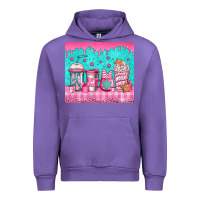 Tulip pink christmas coffee Urban Hoodie - Jasminsmagicworld