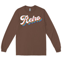 Chestnut retro colorful Long Sleeve Tee - chombo