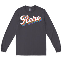Smoke retro colorful Long Sleeve Tee - chombo