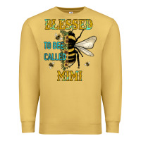 Antique Gold blessed to bee called mimi Premium Sweatshirt - JahusDesignShop