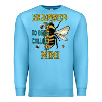 Ocean Blue blessed to bee called mimi Premium Sweatshirt - JahusDesignShop