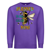 Purple blessed to bee called mimi Premium Sweatshirt - JahusDesignShop