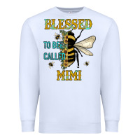 White blessed to bee called mimi Premium Sweatshirt - JahusDesignShop