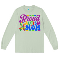 Matcha Proud Autism Mom Long Sleeve Tee - CowhideDigitalArt