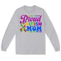 Moon Dust Proud Autism Mom Long Sleeve Tee - CowhideDigitalArt