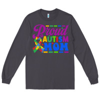 Smoke Proud Autism Mom Long Sleeve Tee - CowhideDigitalArt