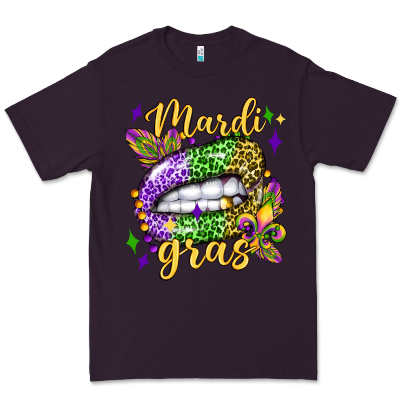 Mardi Gras With  Lip Olivia Premium Tee by OliviaCreatesArt | Teevron