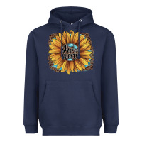 Navy Shine Brighter Heavyweight Hoodie - JahusDesignShop