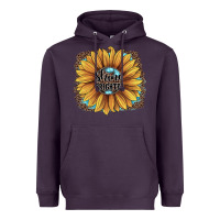 Plum Shine Brighter Heavyweight Hoodie - JahusDesignShop
