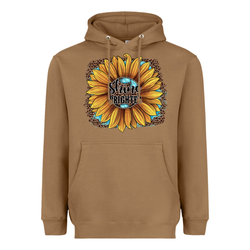 Shine Brighter Heavyweight Hoodie by JahusDesignShop | Teevron
