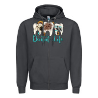 Smoke dental life Zipper Hoodie - JahusDesignShop