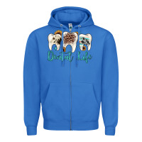 True Royal dental life Zipper Hoodie - JahusDesignShop