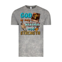 God Is Our Refuge And Strength Vintage Tee | Teevron