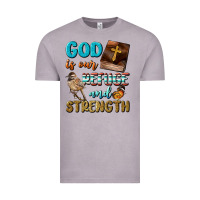 Vintage Zinc God Is Our Refuge And Strength Vintage Tee - BundleAndBundleShop