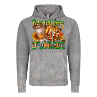 Cloud Rock Pumpkin Spice Junkie Vintage Hoodie - CowhideDigitalArt