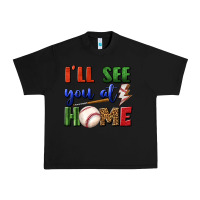 Black i'll see you at home Urban Heavy Tee - BundleAndBundleShop