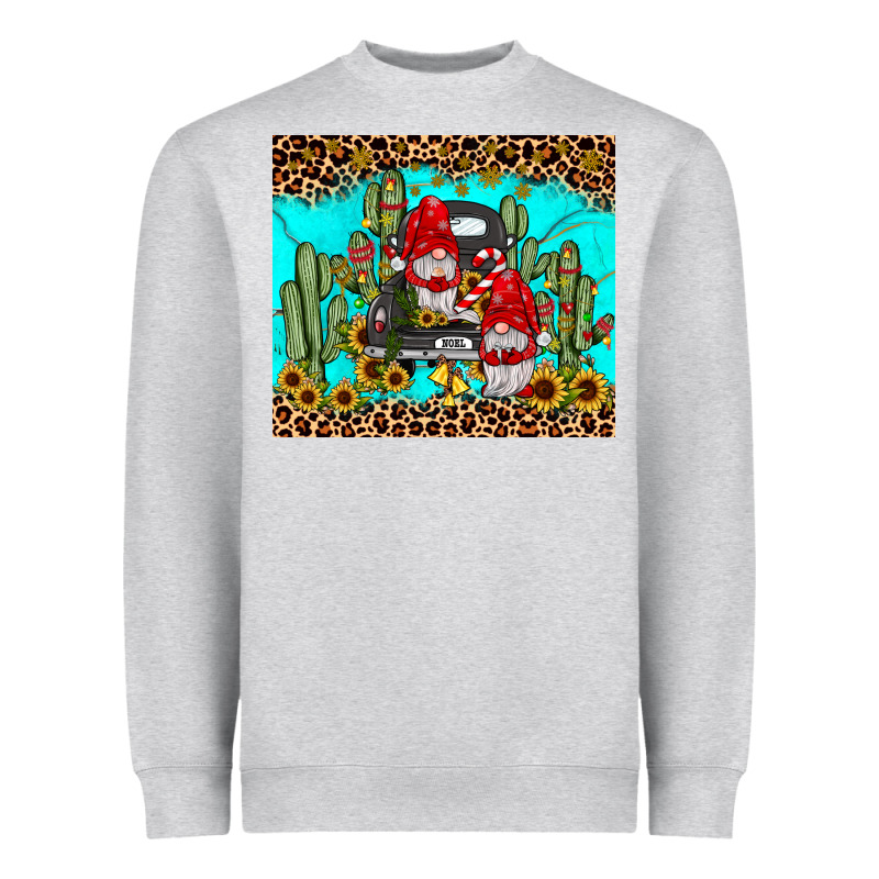 Truck Gnome Cactus Heavyweight Sweatshirt by JahusDesignShop | Teevron