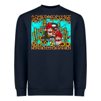 Navy truck gnome cactus Heavyweight Sweatshirt - JahusDesignShop