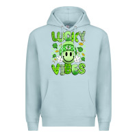 Blue Mist lucky vibes Premium Hoodie - Artiststas