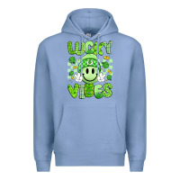 Colony Blue lucky vibes Premium Hoodie - Artiststas