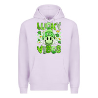 Lilac lucky vibes Premium Hoodie - Artiststas