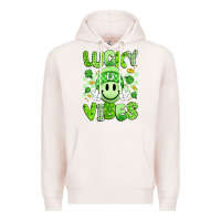Pale Pink lucky vibes Premium Hoodie - Artiststas